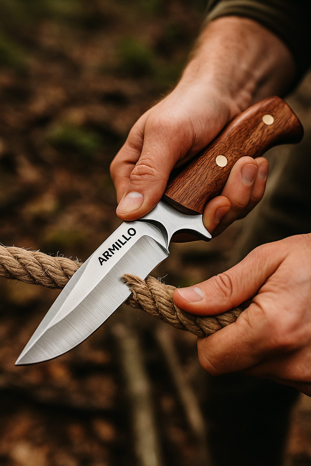 The Ultimate Survival Knife Forged from M390 Steel