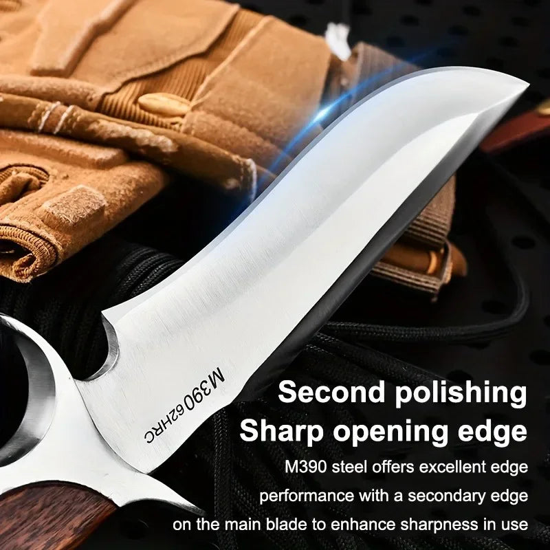 The Ultimate Survival Knife Forged from M390 Steel